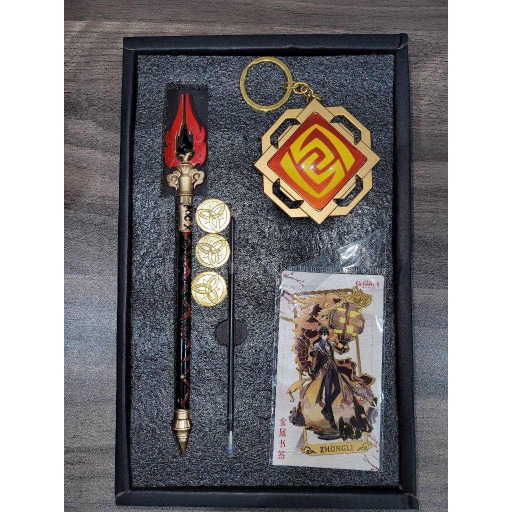 

Set Vision Pulpen Pembatas Buku Zhongli B Back to School