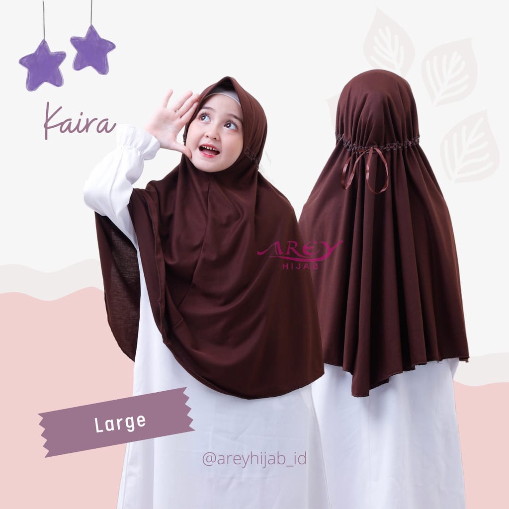 Jilbab Anak Sekolah Untuk Kelas 6 SD Size XL Sampai SMP