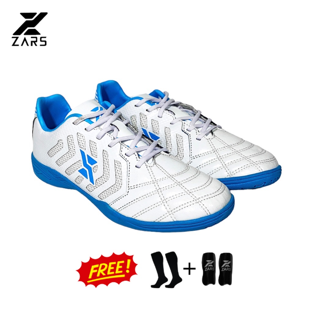 Zars Sepatu Futsal Evo Infinity White Tosca IN