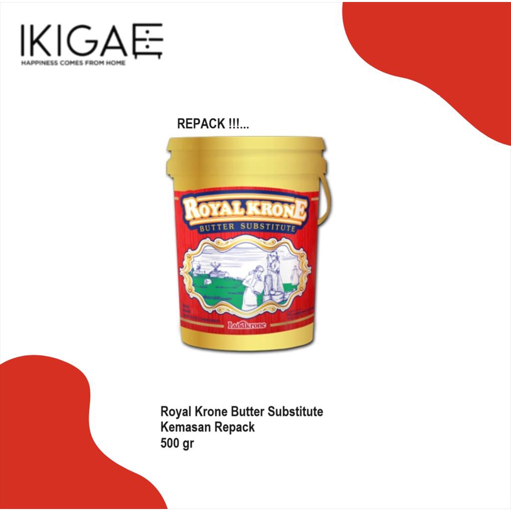 

ROYAL KRONE BUTTER SUBSTITUTE KEMASAN REPACK 500 GR