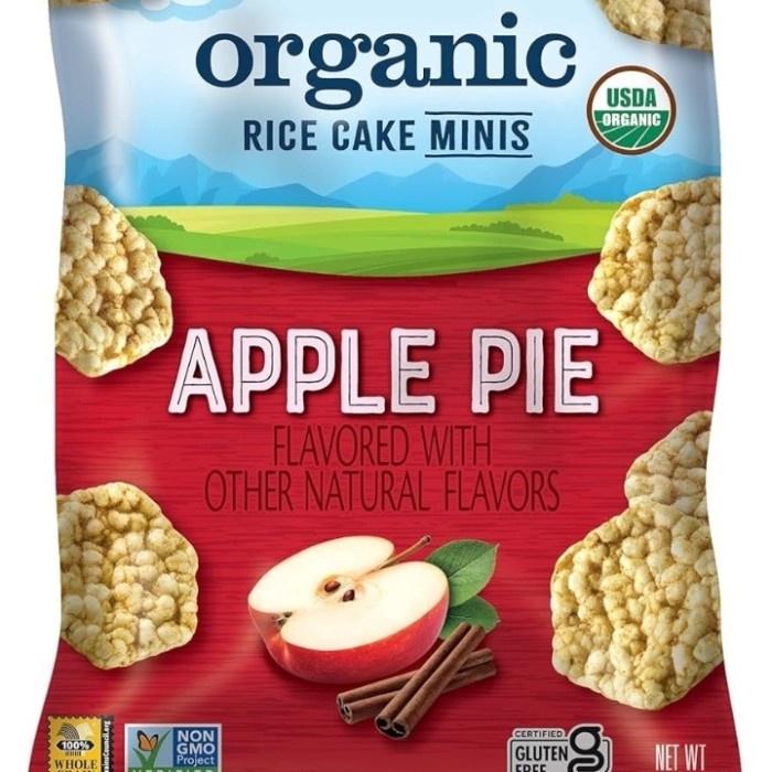

lunberg Organic rice cakes mini Apple pie 142gr