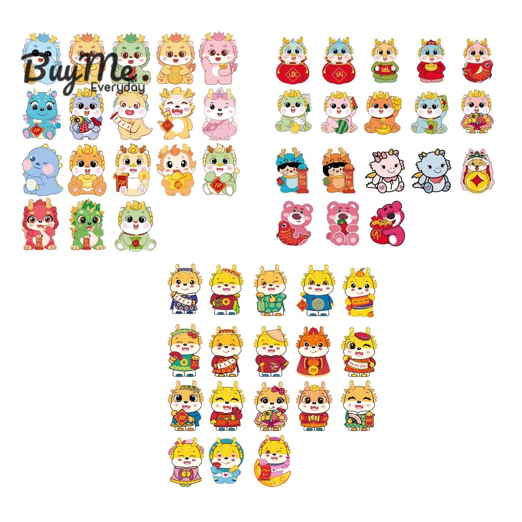 

[1pcs] Angpao 3D, Angpao kartun naga, Amplop uang imlek, natal