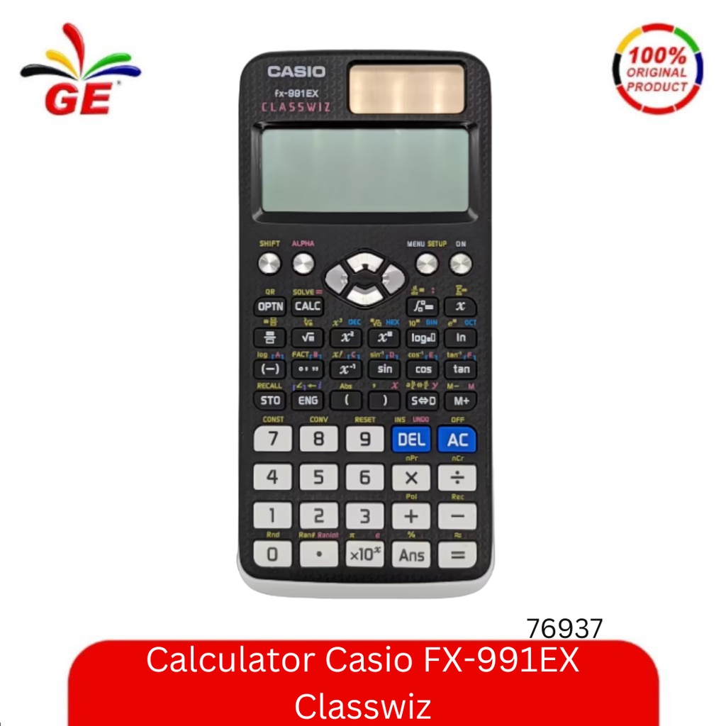 

Calculator Casio FX-991EX Classwiz - 76937