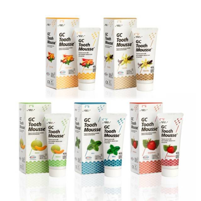 VItamin GC Tooth Mousse Regular untuk Anak dan Dewasa - Vanilla