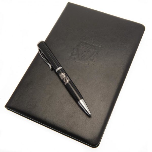 

Liverpool FC Notebook & Pen Set, LFC Official Licensed Product