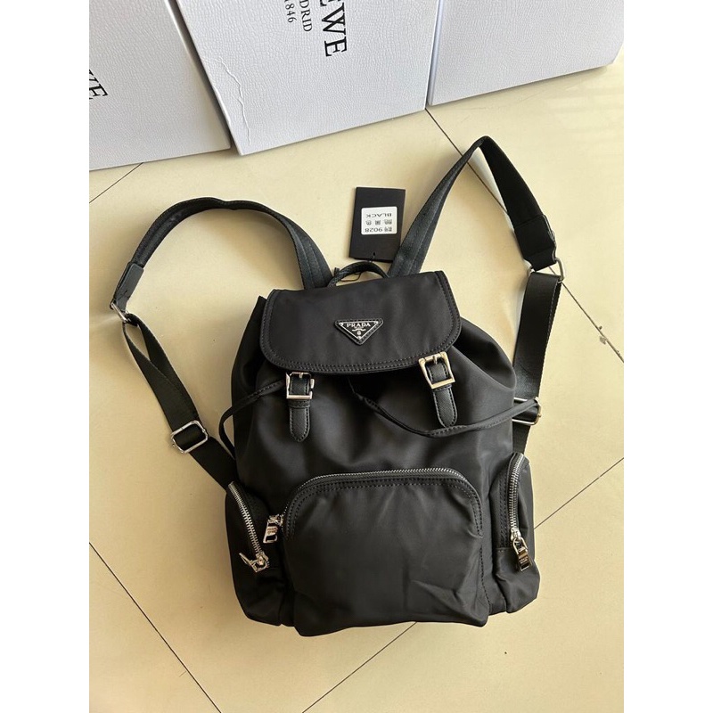 READY TAS RANSEL WANITA PRADA NYLON WOMEN BACKPACK IMPORT PREMIUM AAA QUALITY