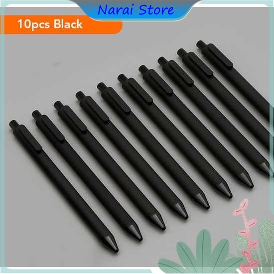 

KACO PURE Pena Pulpen Bolpoin Gel 0.5mm 10 PCS - (Black Ink)