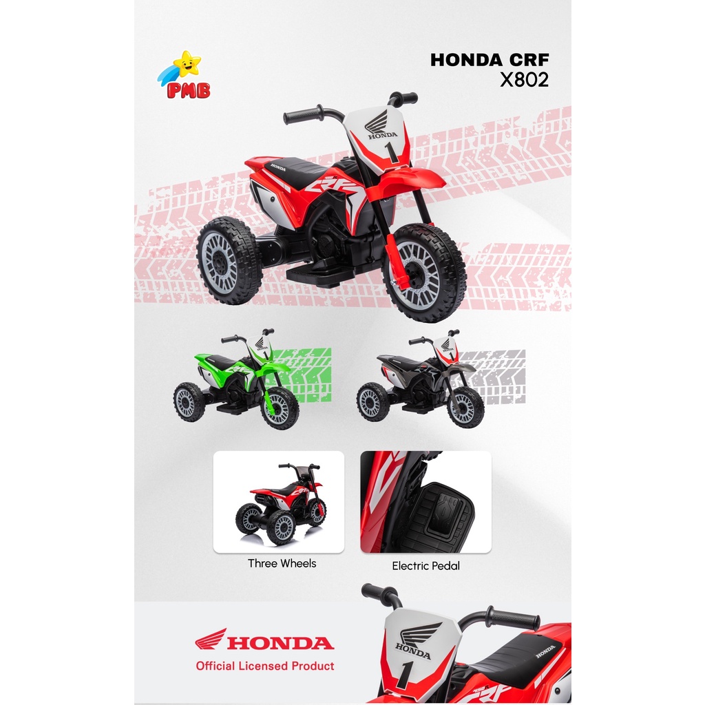 Mainan Anak Motor Honda CRF X802 – onlinepratama88