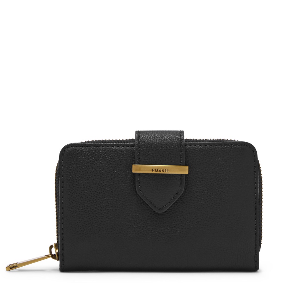 Fossil Bryce Multifunction Black Leather Dompet Wanita - SWL2863-001