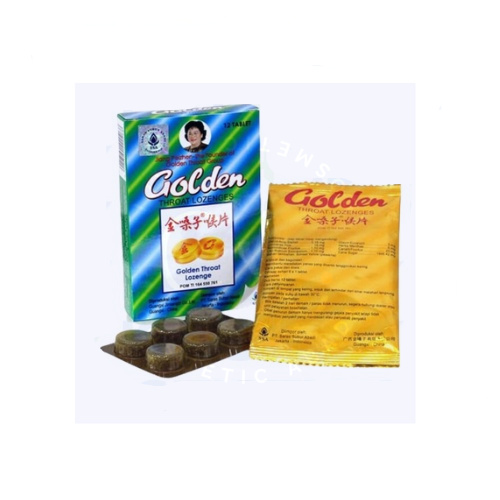 

GOLDEN THROAT LOZENGES (permen penyegar tenggorokan) SSA