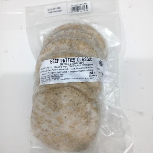 

Bernardi beef patties classic 240gr