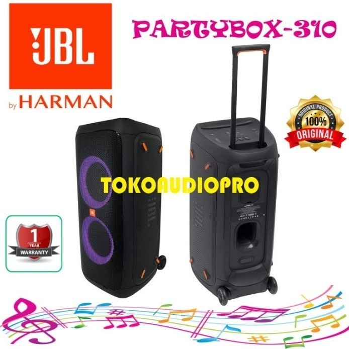 Speaker JBL Partybox 310 Speaker Aktif Portable Bluetooth Original
