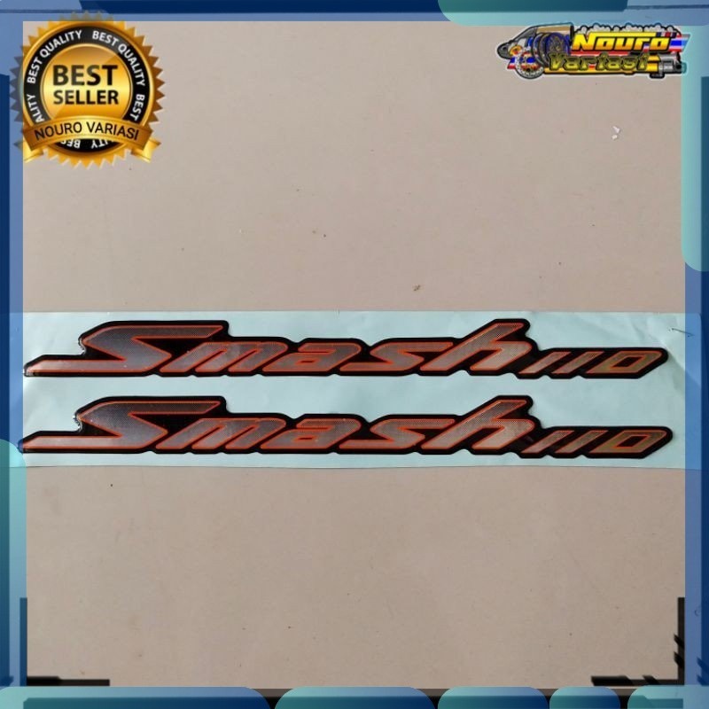 Stiker  Emblem Suzuki Smash 110   bagus