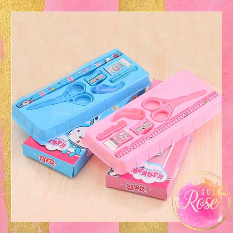 

ℛ - S6147 Alat Tulis Lengkap Anak Sekolah / Set Alat Tulis 6 in 1 / Paket Alat Tulis Motif Karakter / Kado Souvenir Ulang Tahun