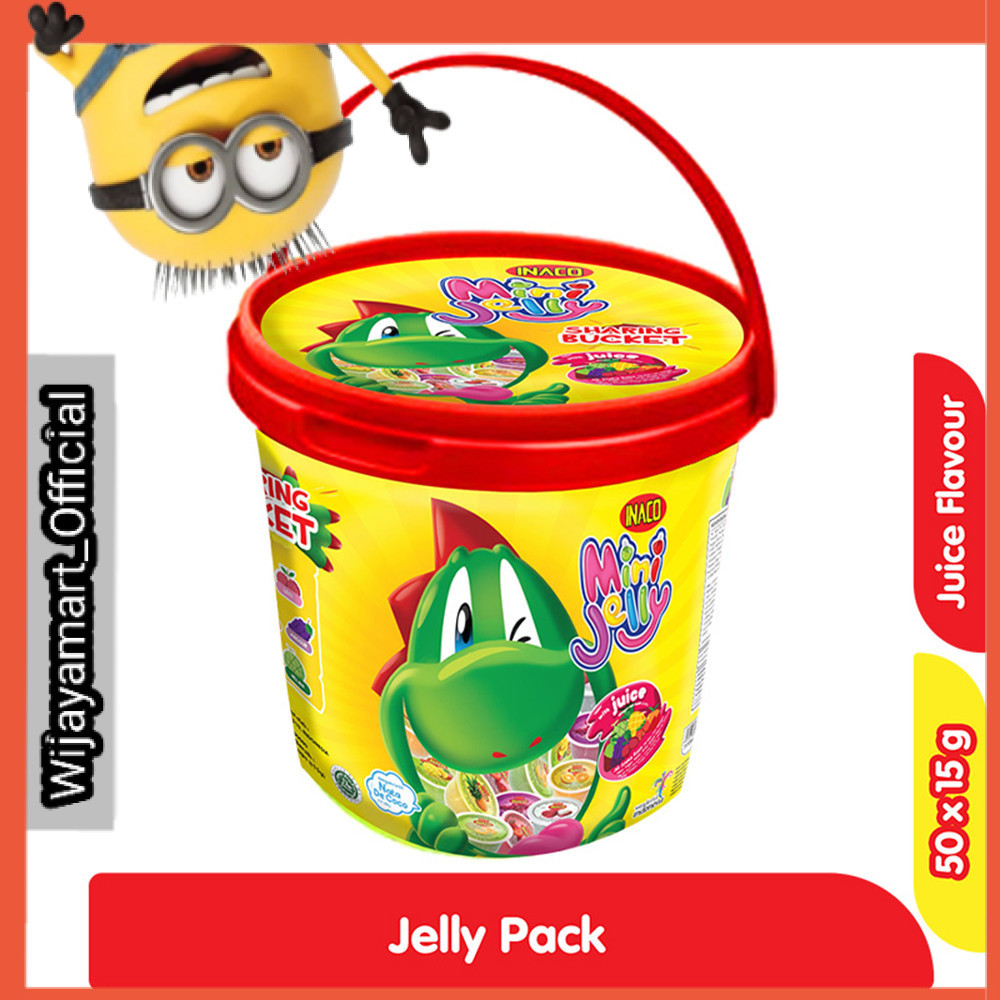 

Inaco Jeli Mini Rasa Jus Bucket 50 x 15 g