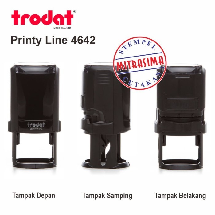 

Stempel Trodat 4642 Model Bulat - Bodinya saja