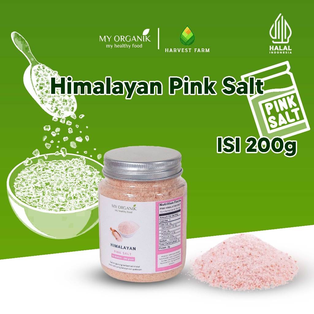 

My Organik Himalayan Salt Himsalt Organic Garam Himalaya Original Asli Organik Garem Premium MPASI