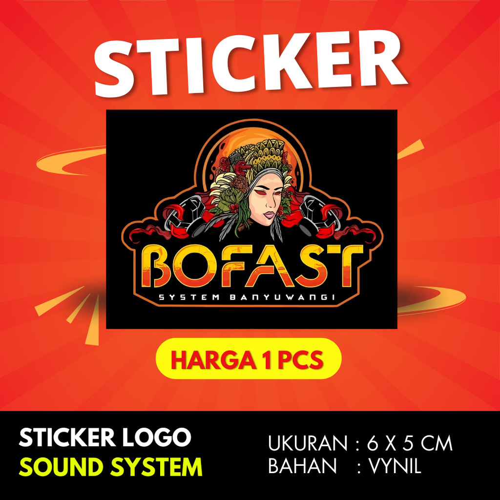 

Sticker sound system BOFAST BAHAN VYNIL ANTI AIR PREMIUM