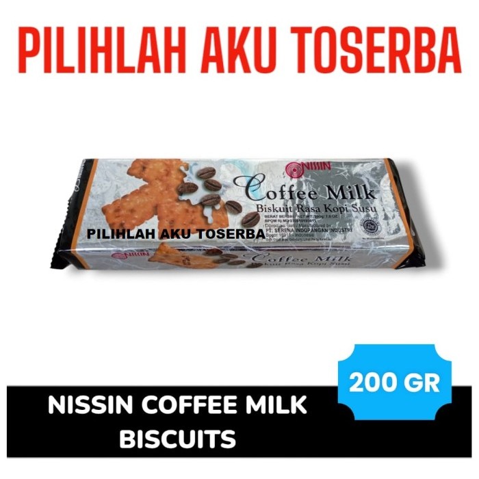 

Biskuit Nissin COFFEE MILK Rasa Kopi Susu - ( HARGA 1 Pcs )