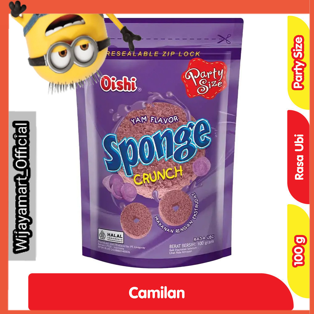 

Oishi Sponge Crunch Ubi 100 g