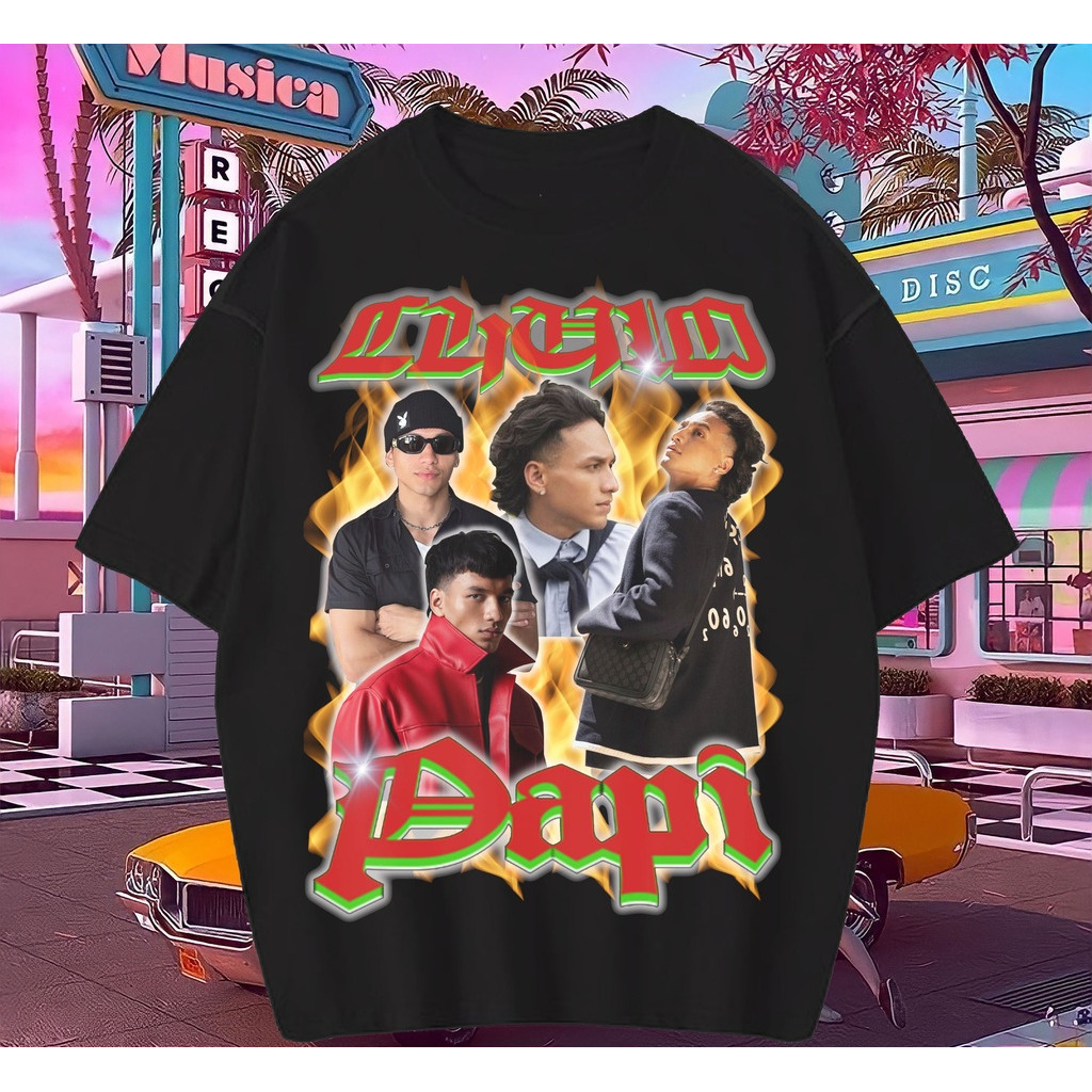 Wimtwentysix “Kaos oversize jefri nichol papi chulo”  | vintage tee