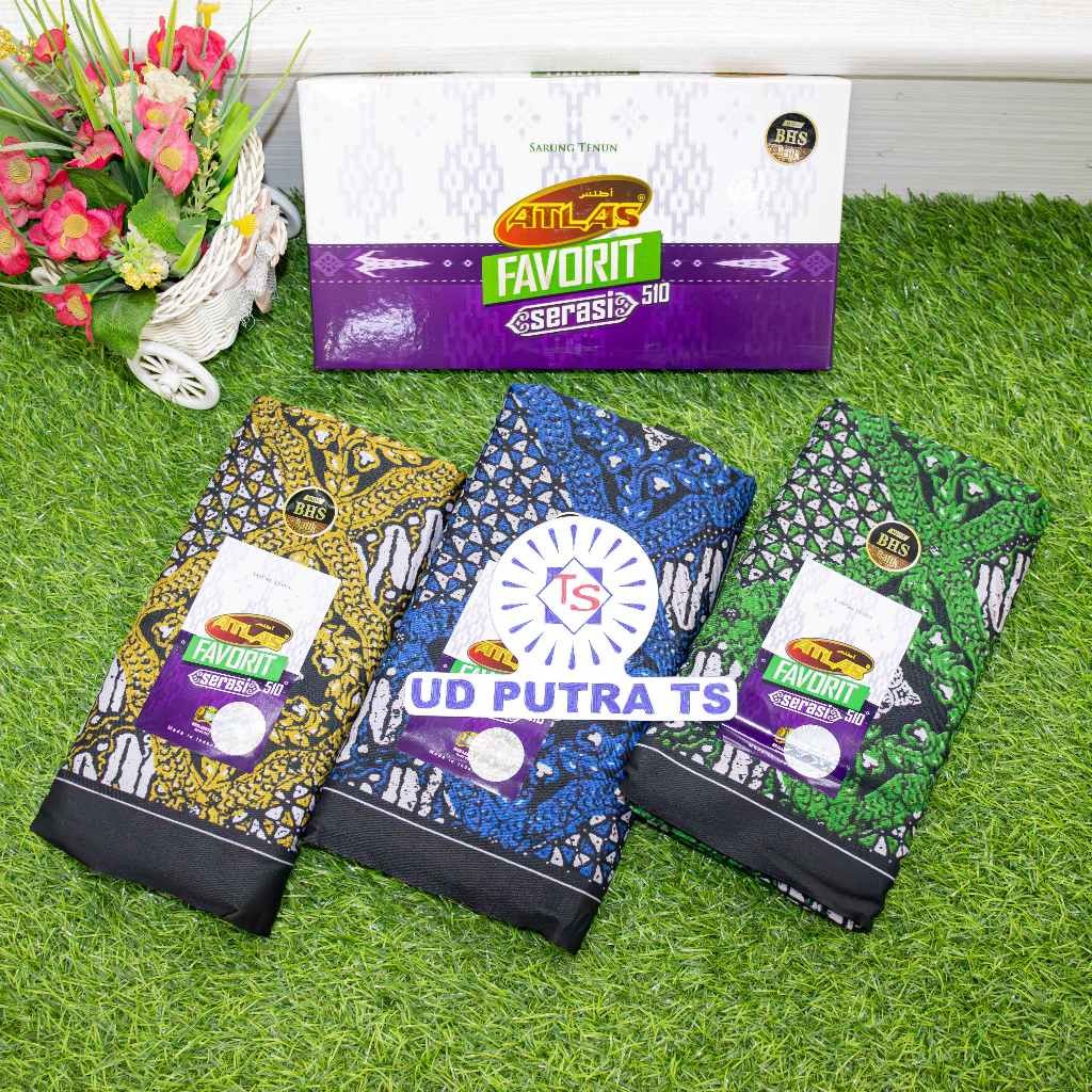 SW32Q Sarung Atlas Favorit Serasi Batik - UD Putra TS Toserba