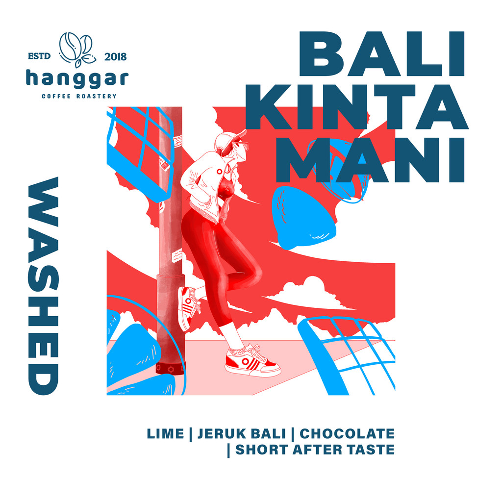 

Biji Kopi Coffee Bean Arabika Bali Kintamani Hanggar Roastery Original