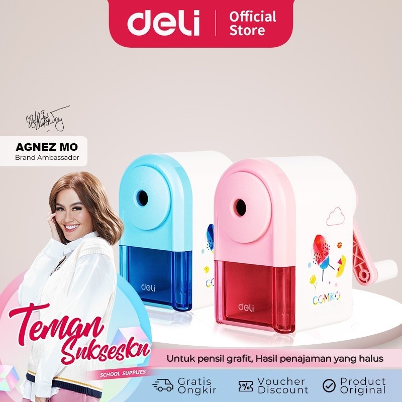 

Bobomart Deli Serutan / Rautan Pensil Auto-Feed Motif Kartun Simple - E0641S
