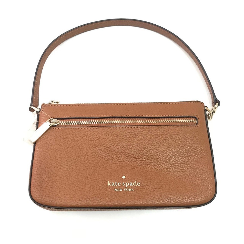 Kate Spade Leila Wrislet Pouch in Brown