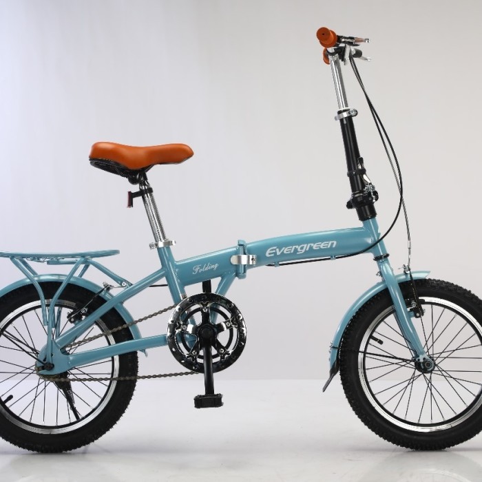 sepeda lipat anak Evergreen 16 inch single speed