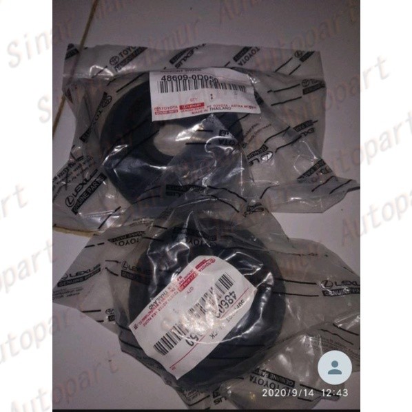 SUPPORT SHOCK DEPAN NEW VIOS YARIS ORIGINAL 2007_2012