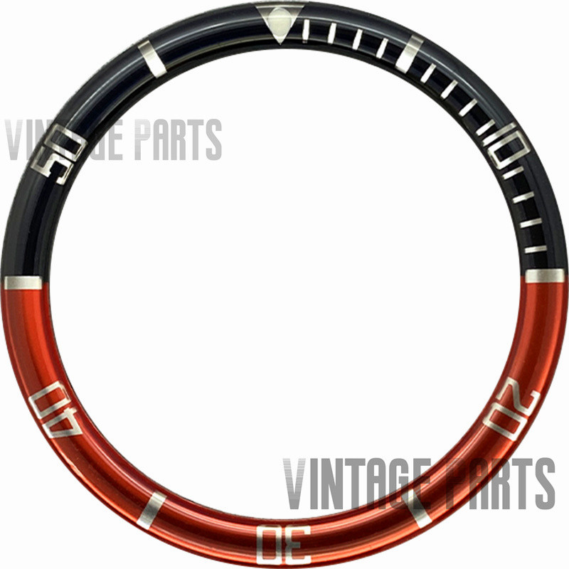 38mm SKX007 SKX009  SRPD RESIN BEZEL INSERT Fit FOR SEIKO  SRPD Wat