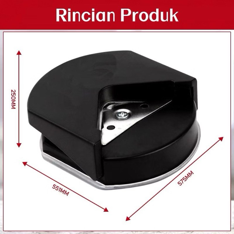 

(GA777) pelubang pembulatan Kertas sudut R4 Corner Puncher R4 round corner puncher / pembolong kertas r4 /corner rounder