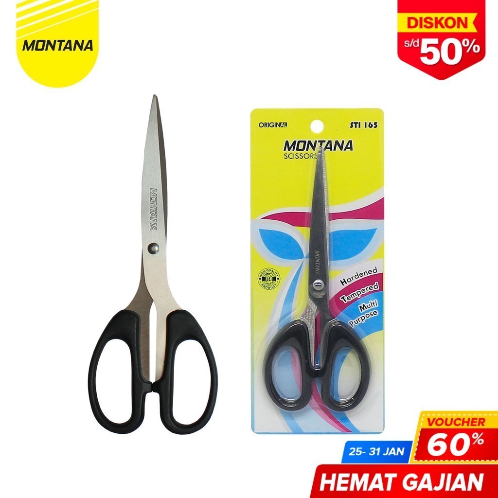 

[SP366] MONTANA Scissors / Gunting Montana STi-165 RETAIL