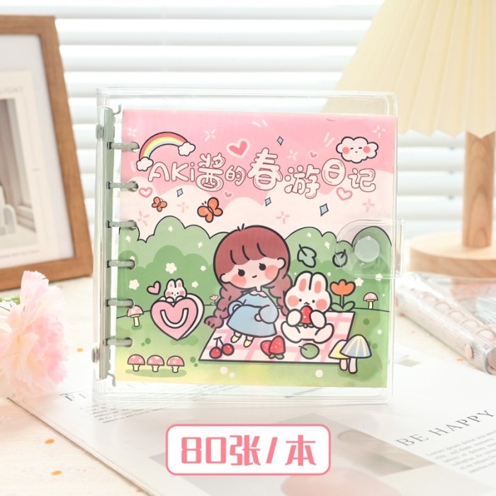 

(80LBR) BUKU BINDER CUTE GIRL AESTHETIC - PS1313