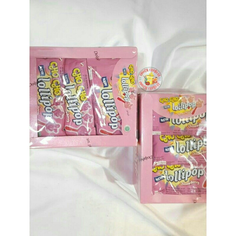 

Cho Cho Lollipop Box ( 1 Box isi 24 pcs @8gram )