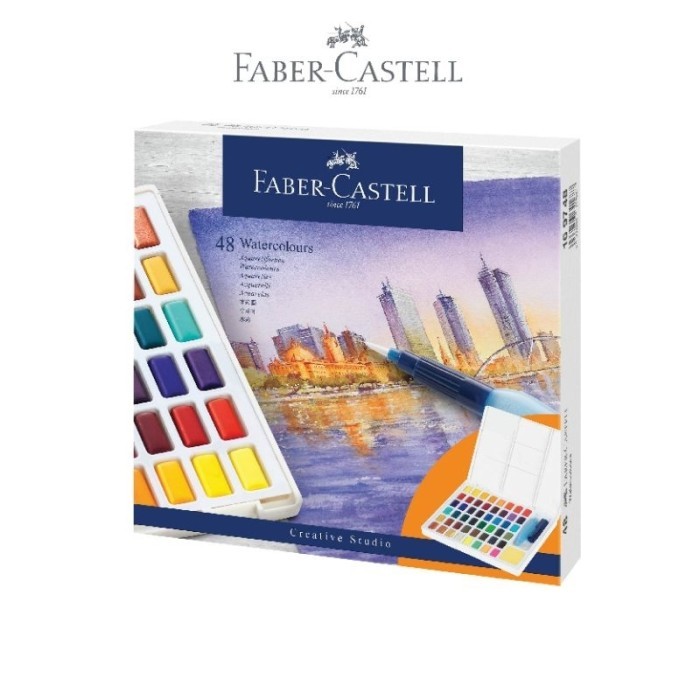 

Faber-Castell Solid Watercolour - Set12