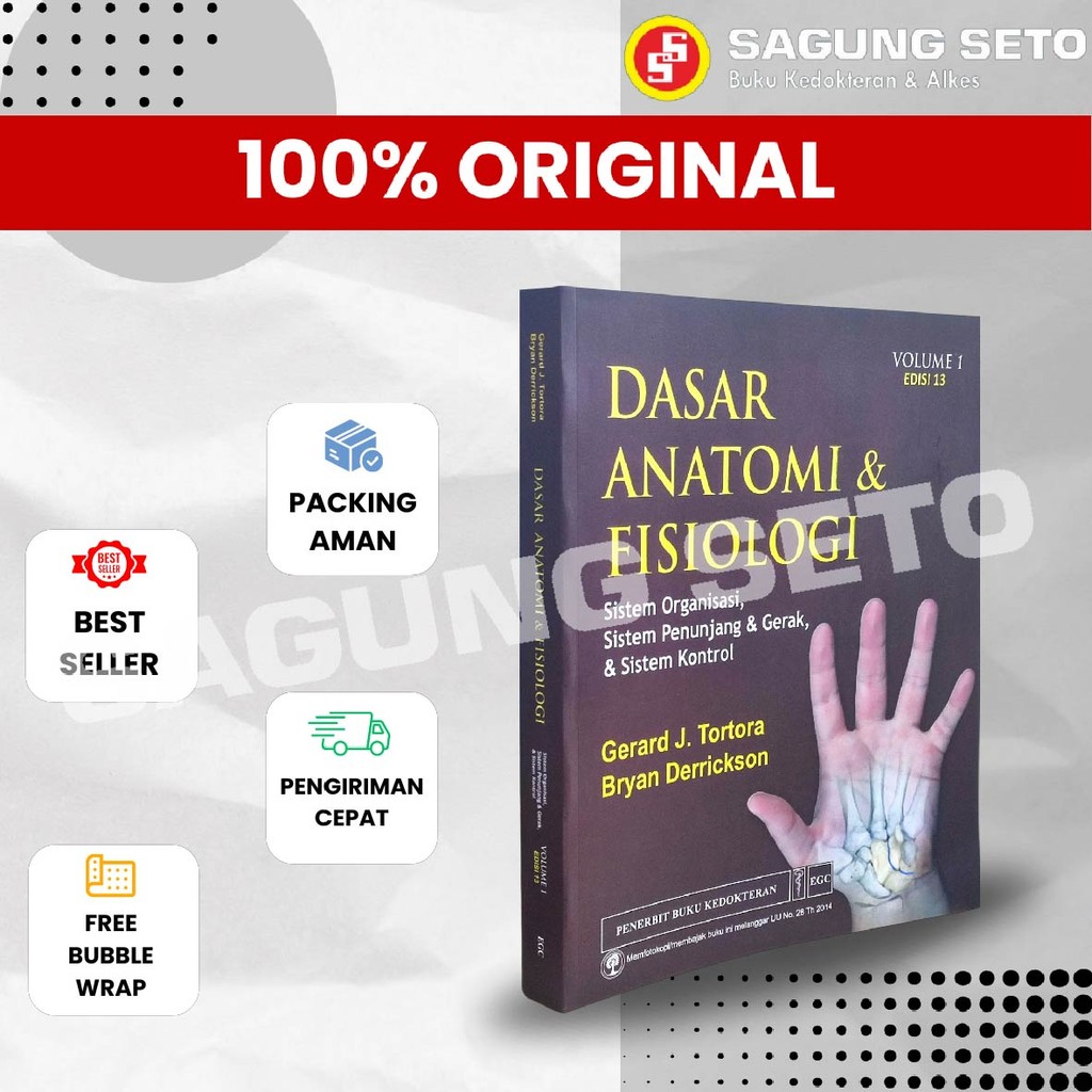 BUKU DASAR ANATOMI DAN FISIOLOGI TORTORA VOL 1 EDISI 13