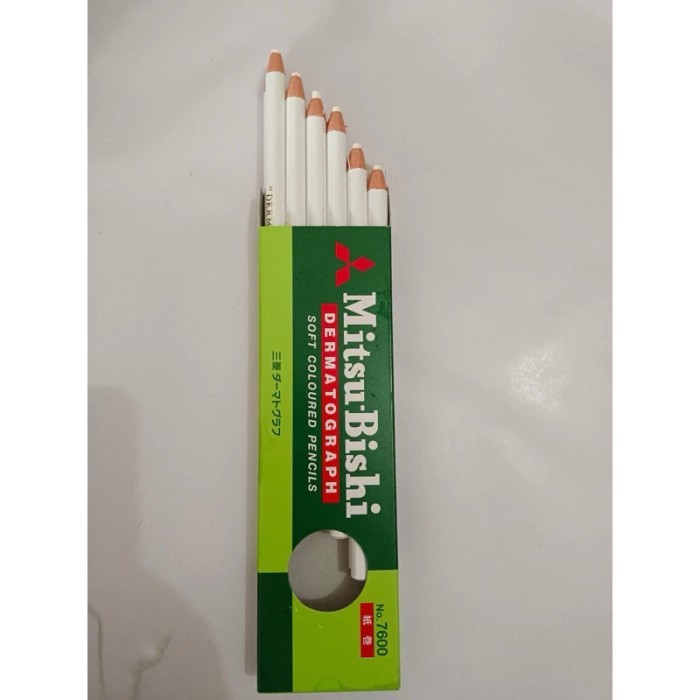 

(Lusin) Pensil Mitsubishi Dermatograph / pencil glass / pencil kaca dermatograph Mitsubishi - Light Blue