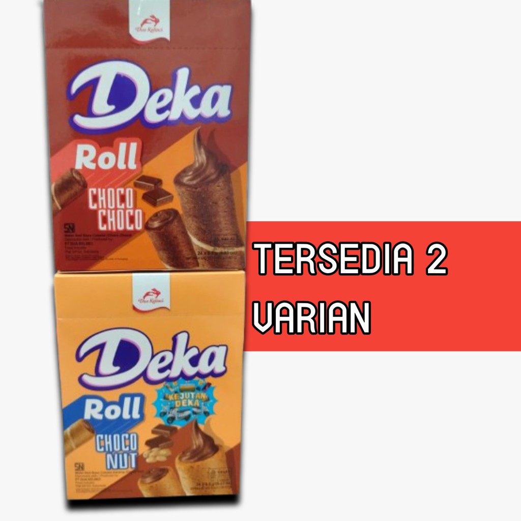 

Deka Wafer Roll isi 24pcs x 6.5 g