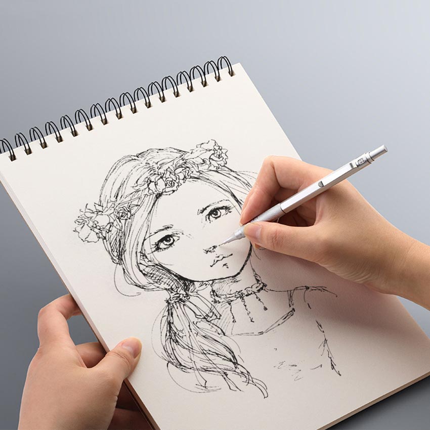 

RK 1Pc Pensil Mekanik 0.5MM Pusat Gravitasi Rendah Gambar Logam Pensil Khusus Kantor Sekolah Tulis