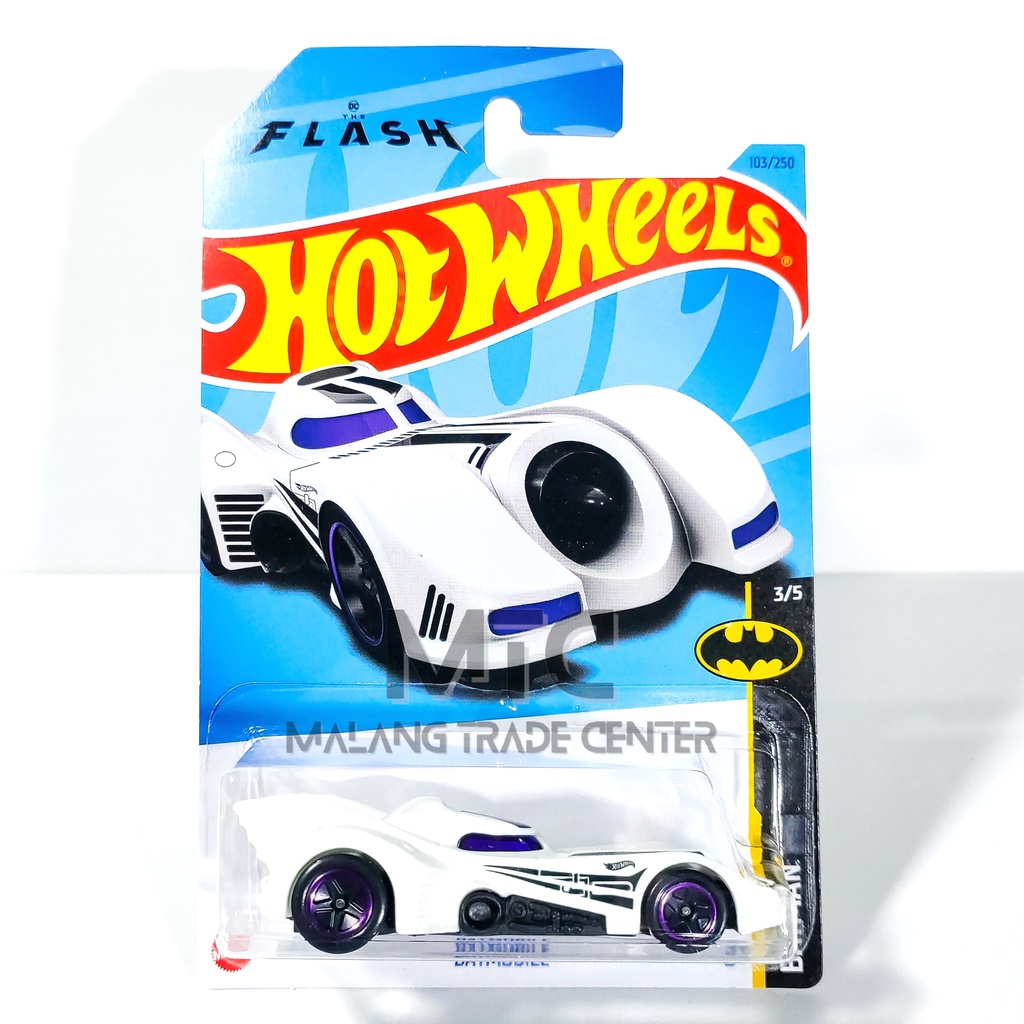 Hot Wheels Batmobile Putih L 2023