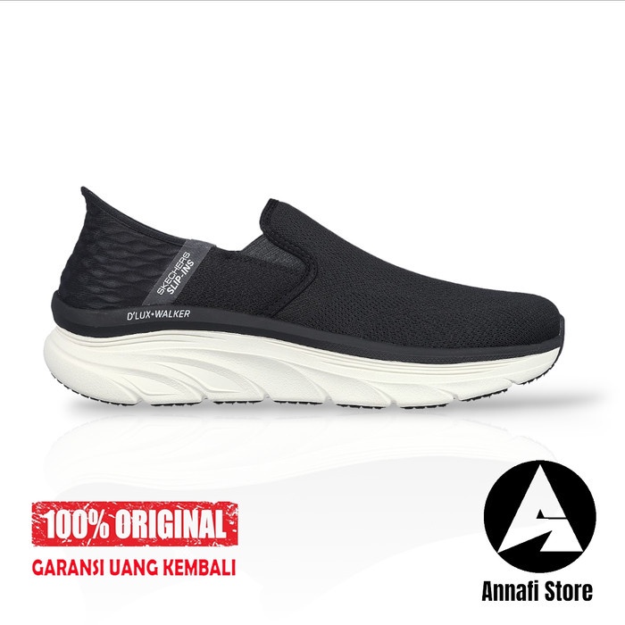 SKECHERS DLUX WALKER ORFORD 232455/BLK - BLACK