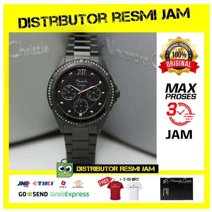 ALEXANDRE CHRISTIE WANITA AC2644BF AC2644 2644BF GARANSI RESMI 1 TAHUN
