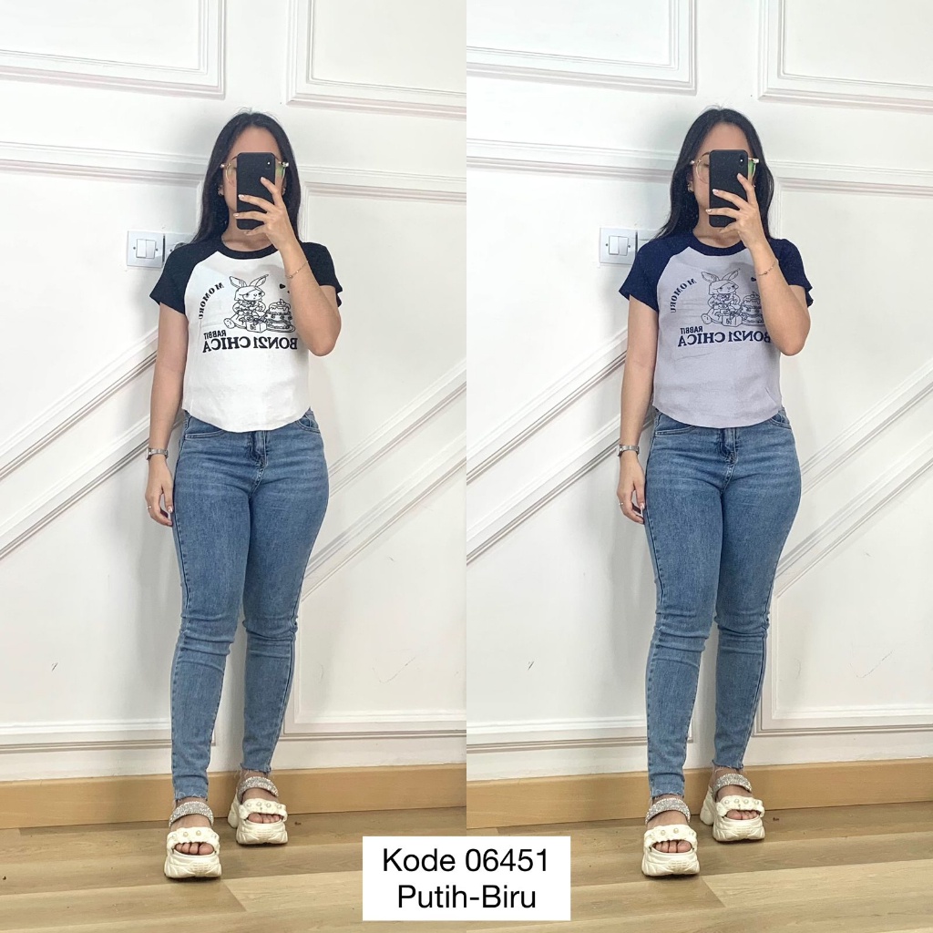 Baju Pendek Wanita Crop Top I Baju Kaos Crop I Baju Kaos Crop Top I Kaos Pendek Wanita Crop