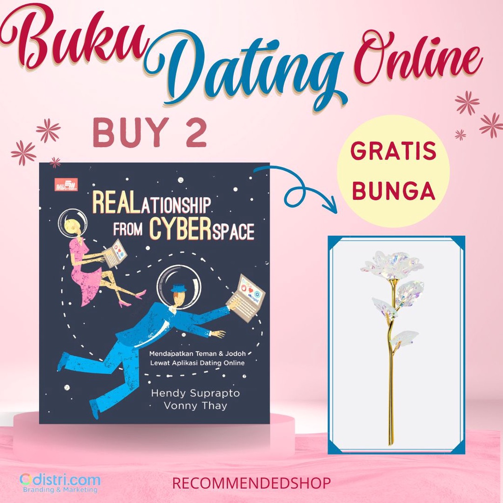 Buku Dating Online yang Aman & Efektif - Mendapatkan Teman & Jodoh Lewat Aplikasi Dating Online