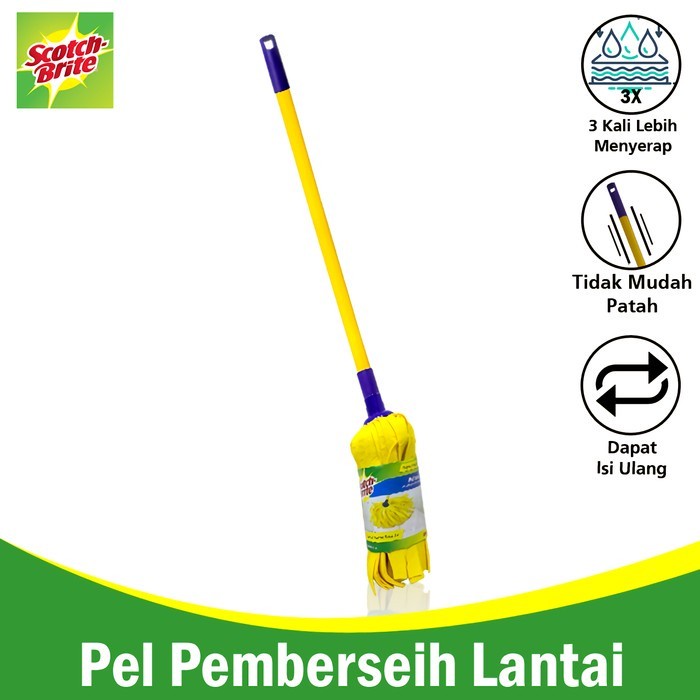 3M Scotch-Brite 3M Pel Strip Kuning Set Absorbent Strip Mop
