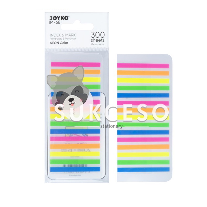 

Joyko Pembatas dan Penanda Index & Memo IM-68 Warna Neon