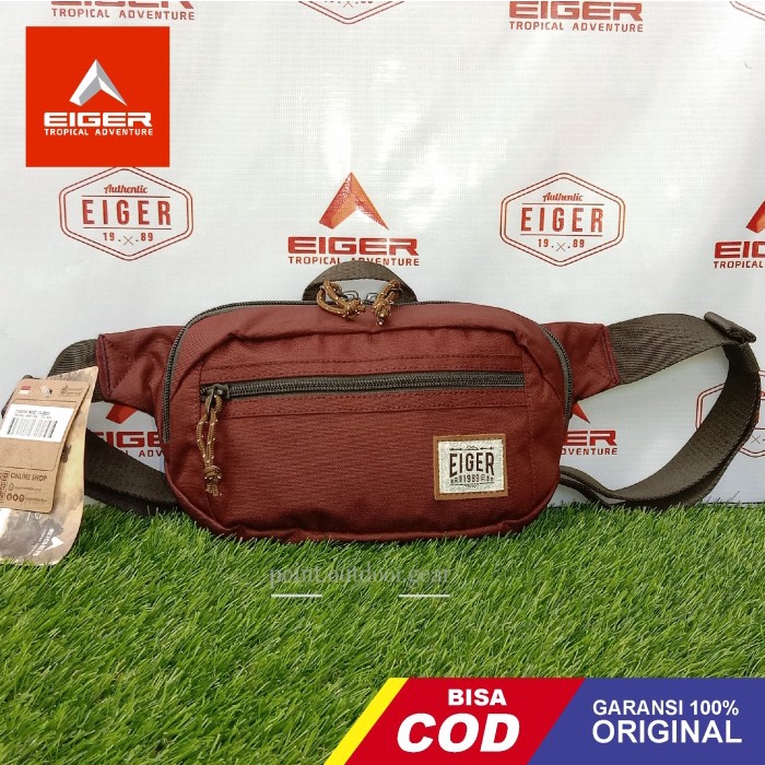 Tas EIGER GRAPNEL Waistbag ORIGINAL - Terracotta