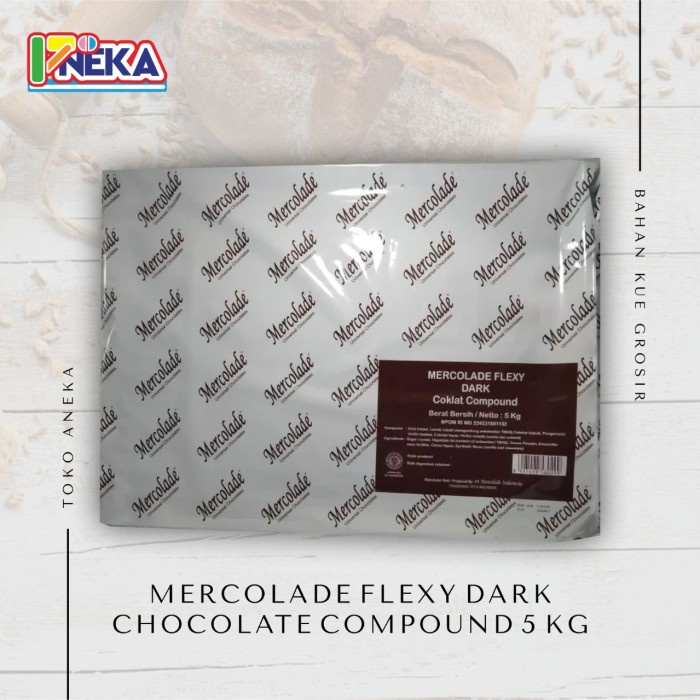 

Promo Termurah Mercolade flexy dark coklat compound 5kg